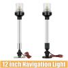 180° Rotation LED Marine Boat Light 12-24V Navigation Light Rain Proof Marine Hardware Lights Lamp for Yachts Fishing Speedboat