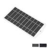 Solar Power Charger 2.5W 5V Monocrystalline Silicon USB Solar Panel Charger for 3.7V to 5V Electroni
