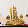 Tirupati Balaji Venkateshwara Face Bust Idol Vishnu Chakra Namah Shankh Aluminium Statue, Home & Office Table Showpiece House Warming Gifts