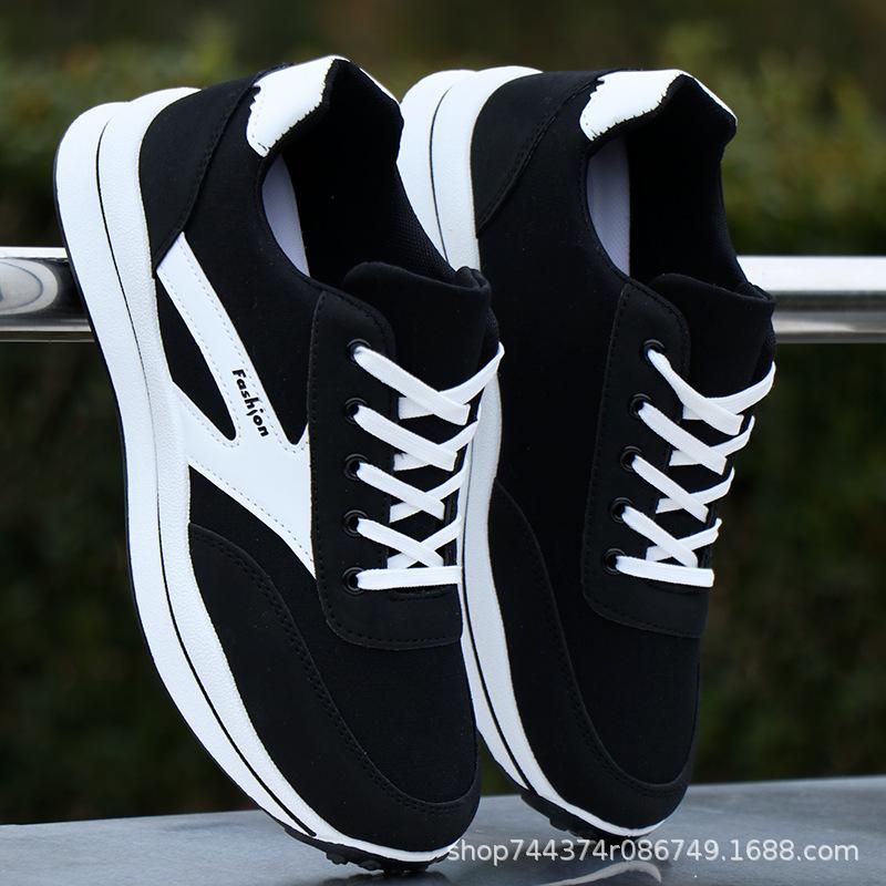 Canvas shoes spring and autumn new casual shoes breathable cloth shoes soft-soled running board shoes