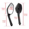 Mirror Set Left & Right For Ducati Multistrada 1200 10-18 Multistrada 1260 17-21