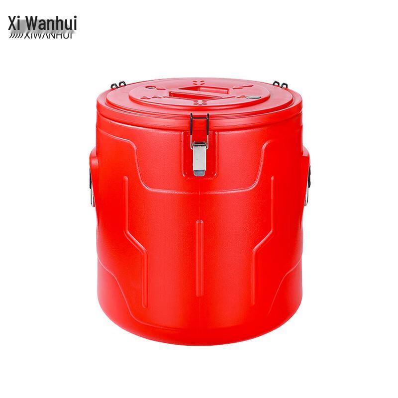Xiwanhui Large Stainless Steel Double-Layer Insulated Food & Beverage Bucket