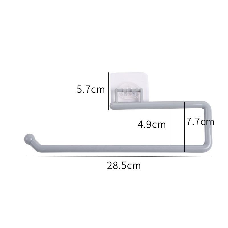 Kitchen Tissue Holder Hanging Toilet Roll Paper Towel Holder Rack Bathroom Organizer Kitchen Cabinet Door Hook Holder Organizer