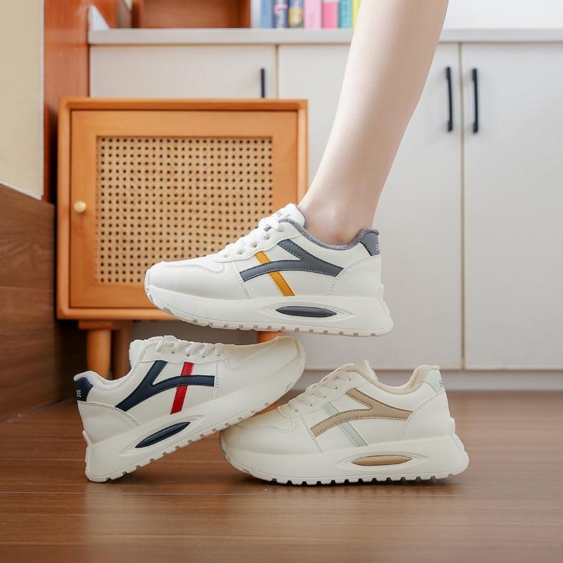 Dad Shoes Women's Winter Fleece Warm Student Leisure Sports Cotton Shoes Women -