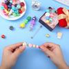 Stylish Keychain Clips with Sturdy Chains and Open Jump Rings 20 Pcs Set Accessory for Personalized Keychains Use