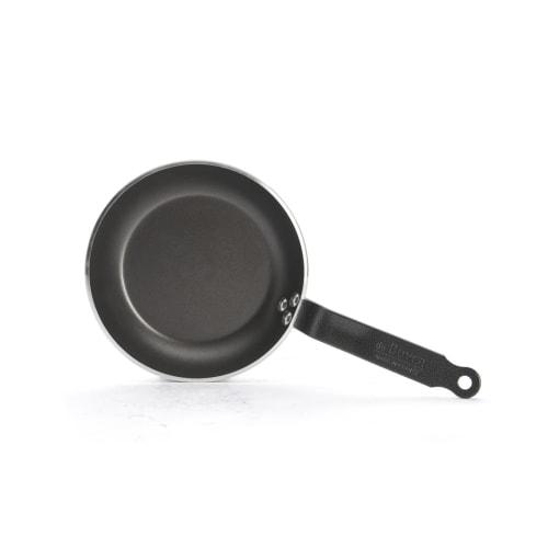 DE BUYER Aluminum Nonstick Frying Pan, 20cm, Silver, 8180-20
