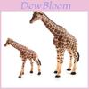 Simulated Giraffe Animal Models Desktop Ornaments For Educational Play And Collectors