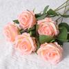 Artificial Flowers Fake Rose Bouquet Vases Home Decoration Accessories Wedding Plants Bridal Clearance Floristics Diy Gift Cheap