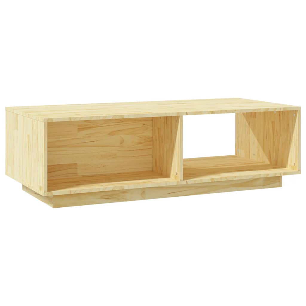 Coffee Table 110 X 50 X 33.5 Cm Solid Pine Wood