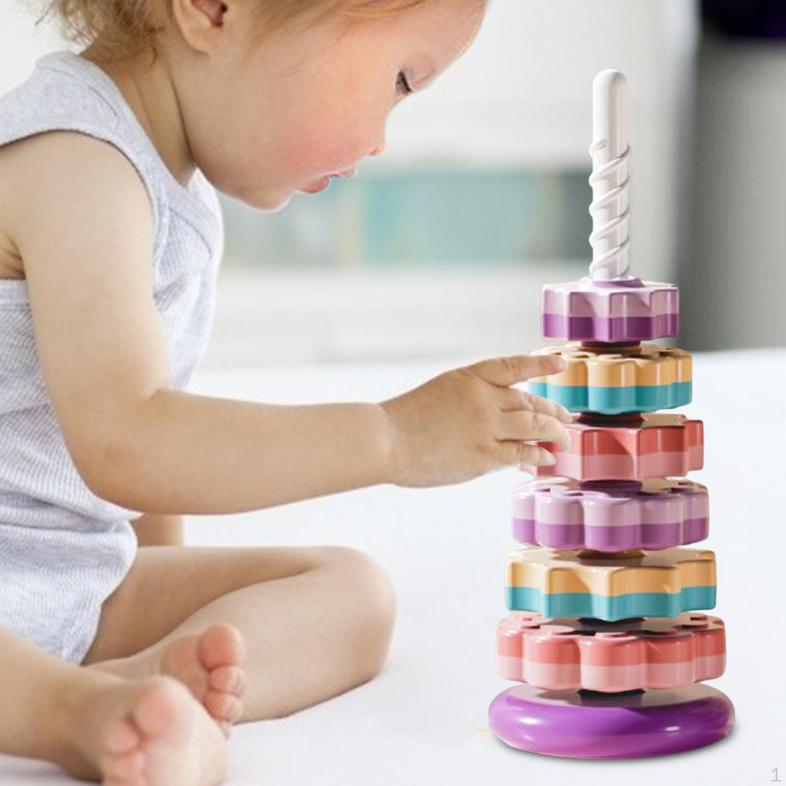 

Детская игрушка-стаканчик Монтессори Геометрическая сортировочная игрушка-стаканчик для детей, кольца фиолетовый