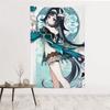 Lan Yan Genshin Impact Tapestry Room Decor Wall Cloth Party Hanging Background Room Decor Baby Room
