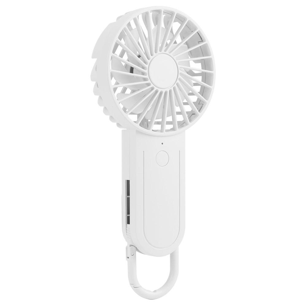 Mini Handheld Fan Telescopic Hook Fan USB Charging for Travel Office Room