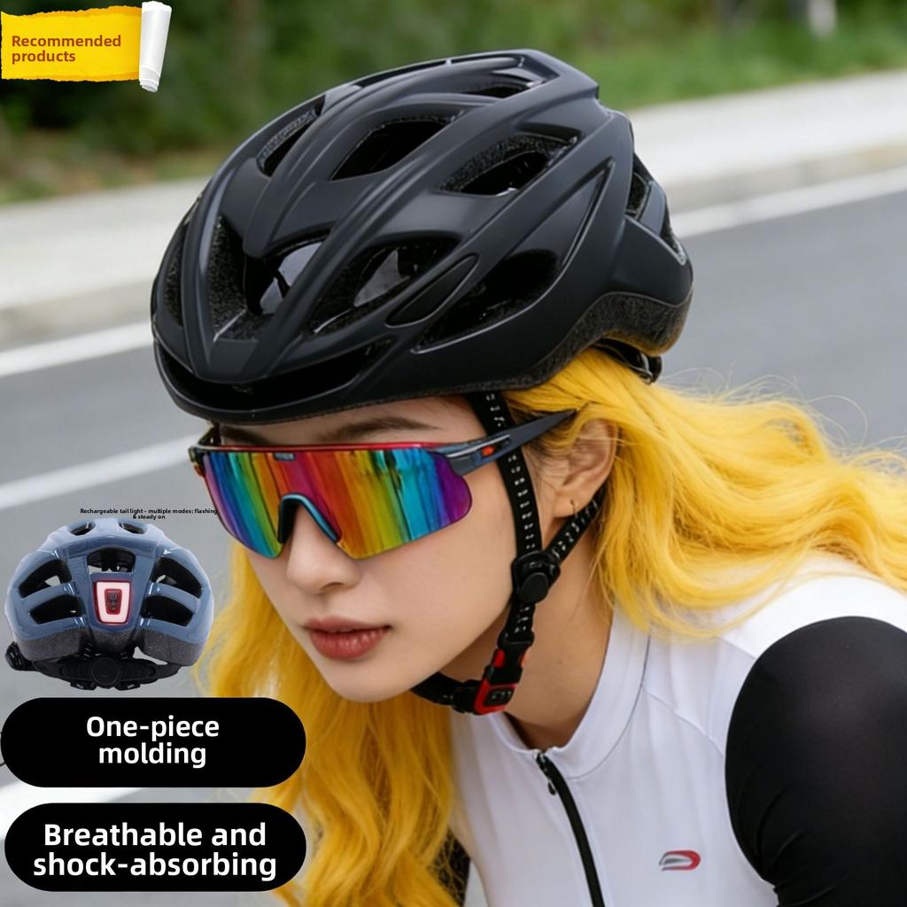 Bike Helmet Men's Summer Mountain Bike Road Bike Balance Bike General Safety Helmet Women's Cycling Gear