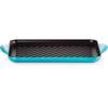 Le Creuset Cast Iron Grill Pan Rectangular 32x22 Cm Caribbean (20202321700460)