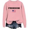Women's Fashionable And Casual Long Sleeved Printed Round Neck Sportswear Pullover, Slim Fit T-shirt Top