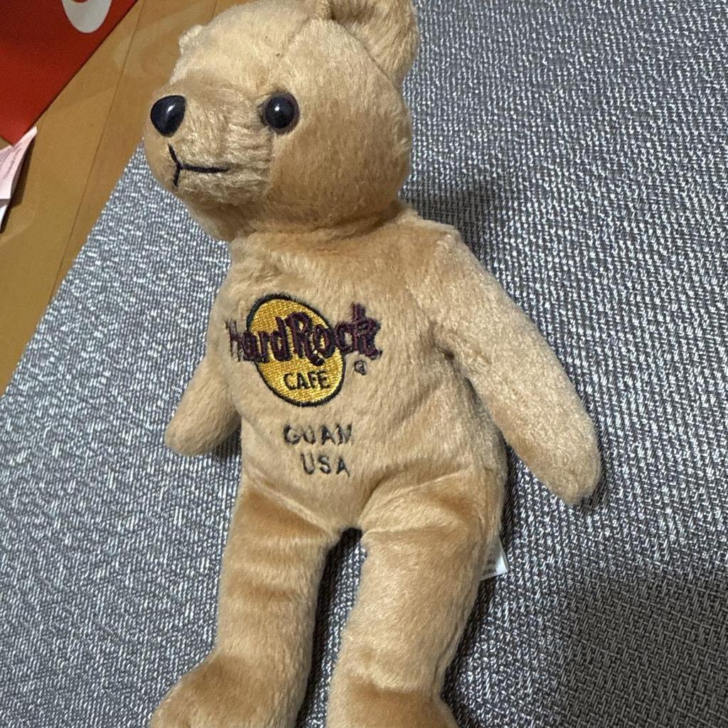 [USED] Hard Rock Cafe Guam Limited Edition Teddy Bear