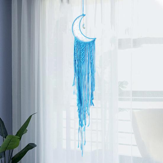 Dream Catcher Handmade Elegant Cotton Rope Nordic Hand-woven Star Moon Macrame Wall Hangings Home Decor