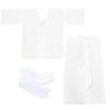 Kyoetsu Kimono Undergarment Set Hem and Fukusuke Tabi Size L Tabi Size Women's 3-Piece (Undergarment, Guard, Socks) (Undergarment, + Socks, 24.5cm)