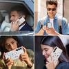 Blue Stars Bowknots Pattern Case For Samsung Galaxy S25 Ultra S24 S23 S22 Plus S21 S25 FE Magnetic For Magsafe Soft Silicone Cover