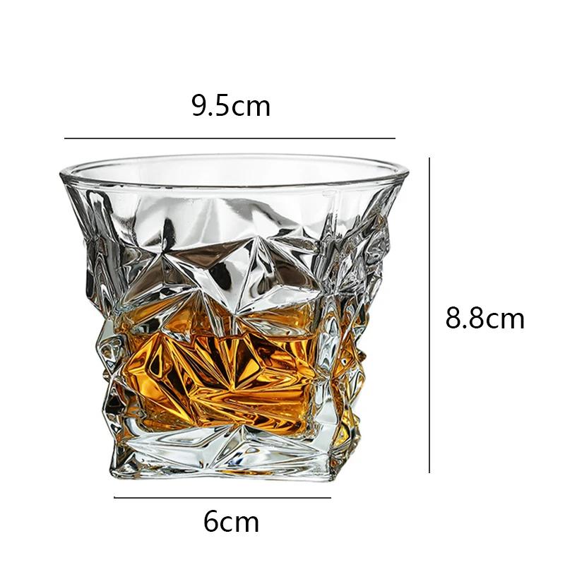 

310ml/265ml/330ml/320ml Whiskey Glass Luxury Wine Glasses Transparent Cocktail Glass Juice Beverage Cups Elegant Cold Drink Cup 1pcs