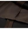 Women's Coffee Wool-Blend A-Line Skirt: High-Waisted, Slimming, Back Slit for Autumn/Winter 2025.