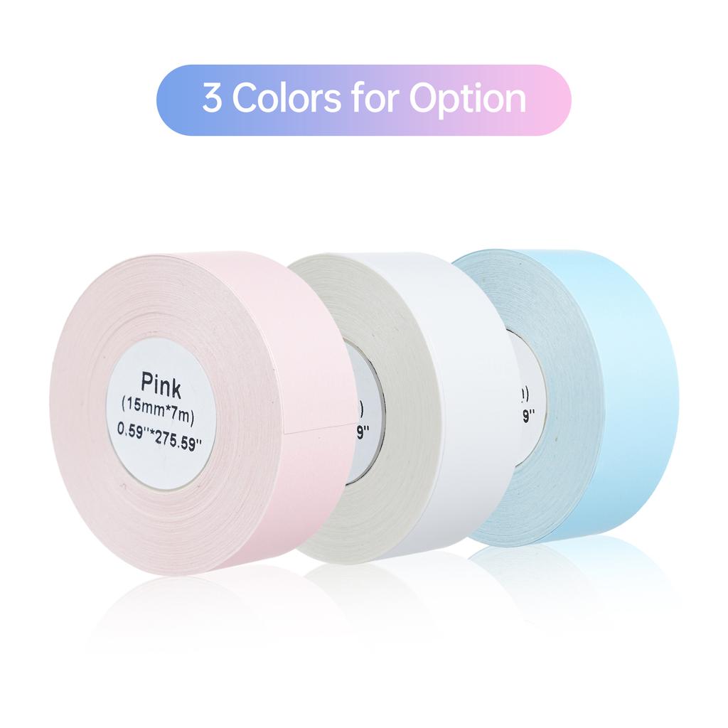Thermal Label Paper Continuous Label Tape Self Adhesive Paper Roll Sticker Barcode Price Size Name Blank Labels