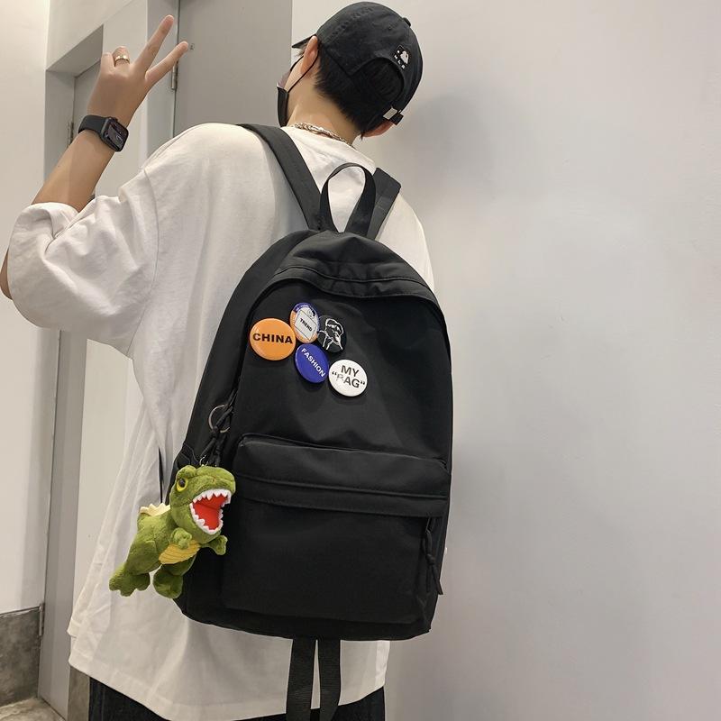 Schoolbag bag new women's 1011 fashion atmosphere trend backpack outdoor leisure bag large capacity student bag