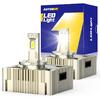 AUTOONE 2025 Upgraded D5S D5R Bulbs, 900% Brighter D5S Bulbs, 32000 Lumens 6000K Brightest D5S Fog Light, 50000 Hours Longer Lifespan