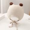 3-24 Monate Weiche Strickmütze Wollkugel Kinder Beanie Mützen Mode Bonnet Mütze Jungen Mädchen