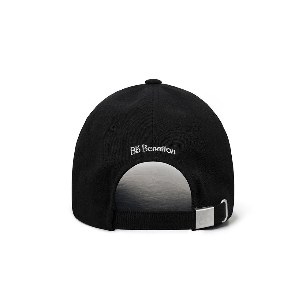 Bb' BENETTON B-B Baseball Cap (Black)