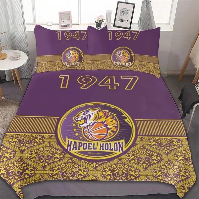 

Comforter 3D Printed Hapoel Holon All Season Bedding Comforter Sets Soft And S Single Double Queen King Comforter (quilt)-EU Single(135*200cm)3pcs