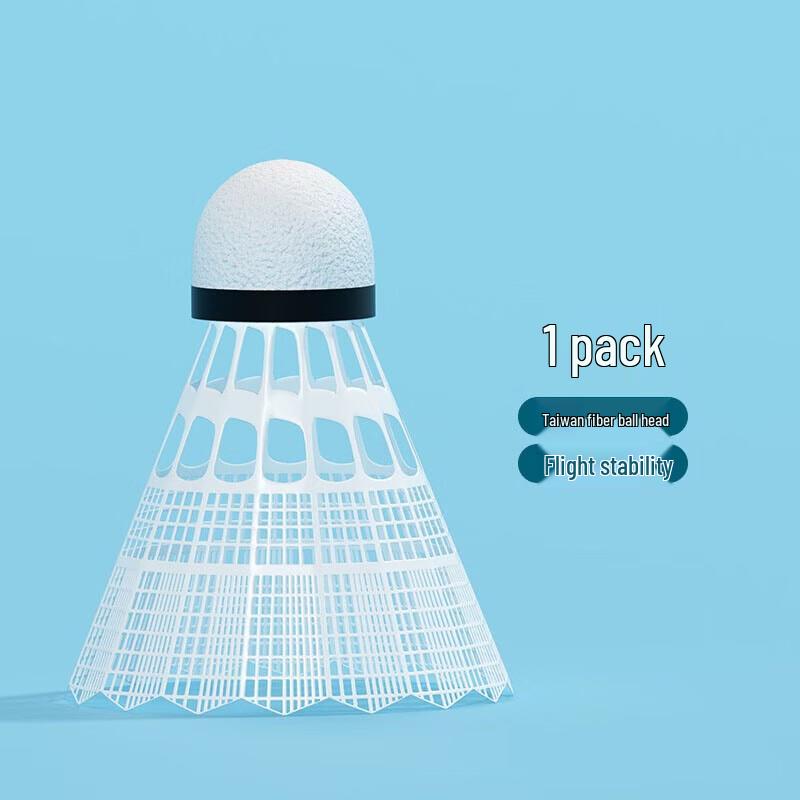 WEZHO Plastic Nylon Badminton Shuttlecocks (40-Pack)