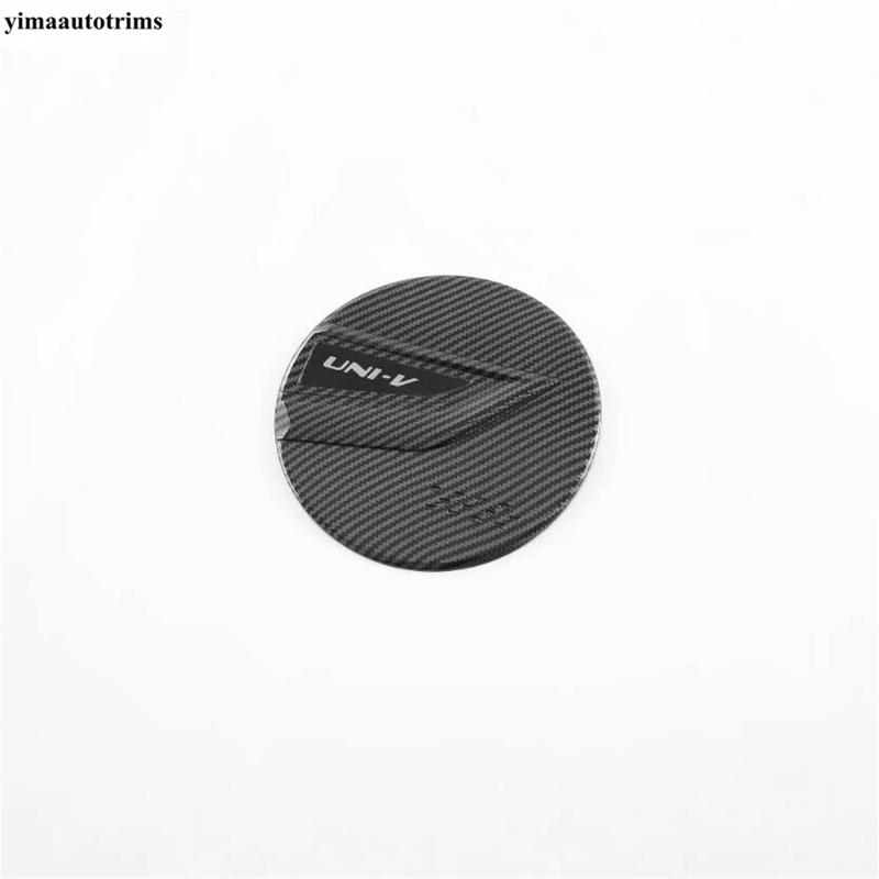 Pour CHANGAN UNI-V UNIV   Accessoires Cache-bouchon de réservoir de carburant d'huile de voiture Cadre de décoration Garniture Kit extérieur en fibre de carbone
