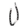 Hot Selling Stainless Steel Curved Bracelet, Hip-hop Fashion Creative Jewelry Gift