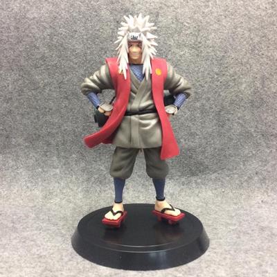 Anime 19CM Naruto Shippuden Jiraiya PVC socha Sběratelská hračka