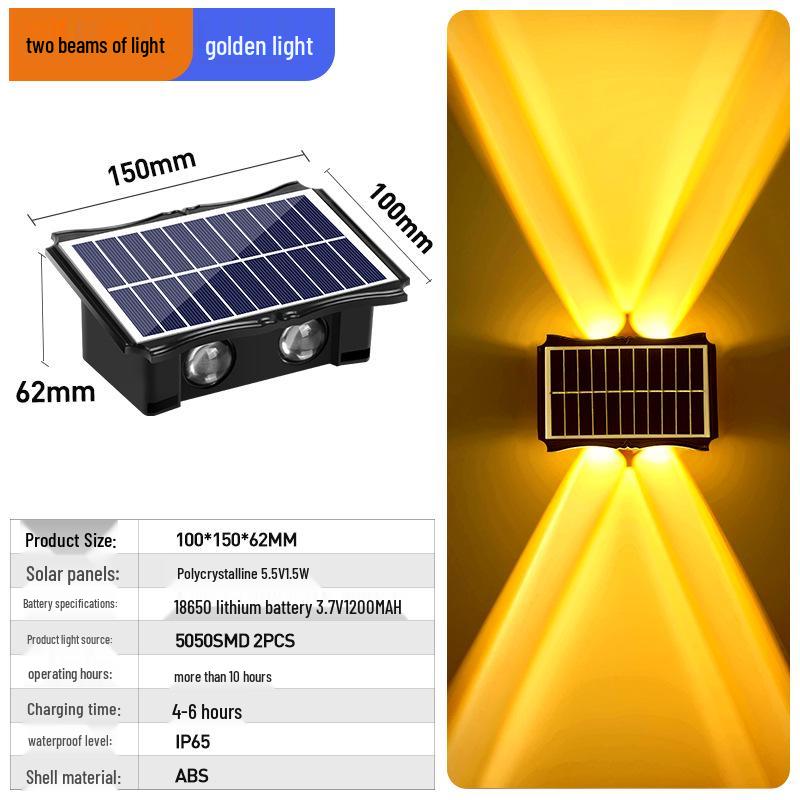 Super Bright Waterproof Solar Garden Wall Lights for Outdoor Decoration