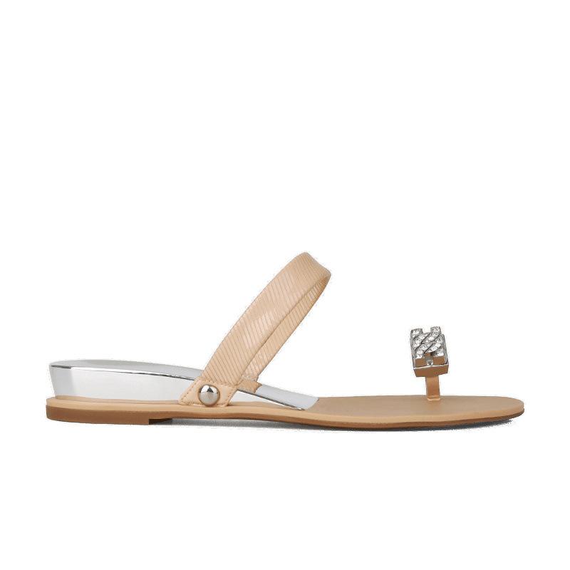 Schuhe Taubenei Strass Keilabsatz Zehenfrei Flachbodige Hausschuhe Damen Sandalen Oberbekleidung Sommer