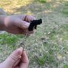 Creative Weapon Mini Gun Model Pendant Keychain  Bag Decoration Stress Relieving Toys Keychain Car Key Rings Gifts