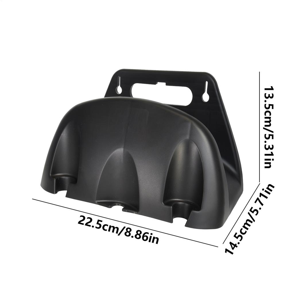 Wall Mount Hose Holder Garden Irrigation Hose er Pipe Reel Water Hose Bracket Support Storage Bracket for 20M Hose er Hanger