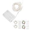 2 Sets Pentagram LED String Lights Battery Operated Fairy Star Lamp String Festival Decorations 5m
