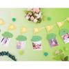 Golf 12 Monthly Photo Banner - Hole In One Milestone Banner, Newborn to 12 Months, Yellow