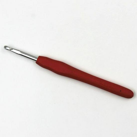 Kolorowy antypoślizgowy zestaw szydełkowy z miękkimi silikonowymi uchwytami, odporne na zużycie narzędzia dziewiarskie z tlenku glinu, bezpłatna wysyłka