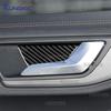 For Ford Focus/Focus ST 2019 2020 2021 2022 2023 2024 2025 Real Soft Carbon Fiber Sticker LHD Car Interior Door Inner Bowl Frame