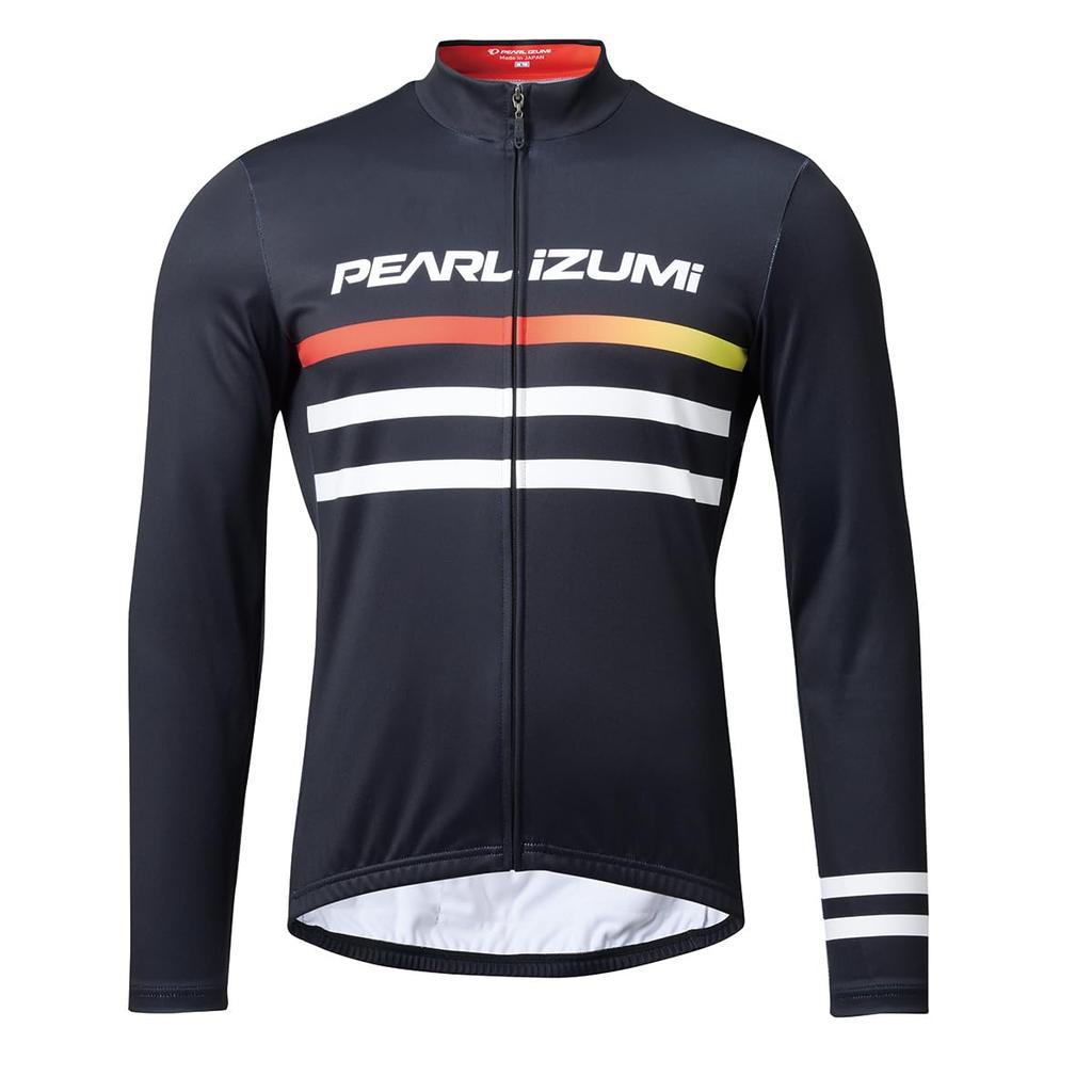 Pánský cyklistický dres Pearl Izumi s potiskem, perlově černý,