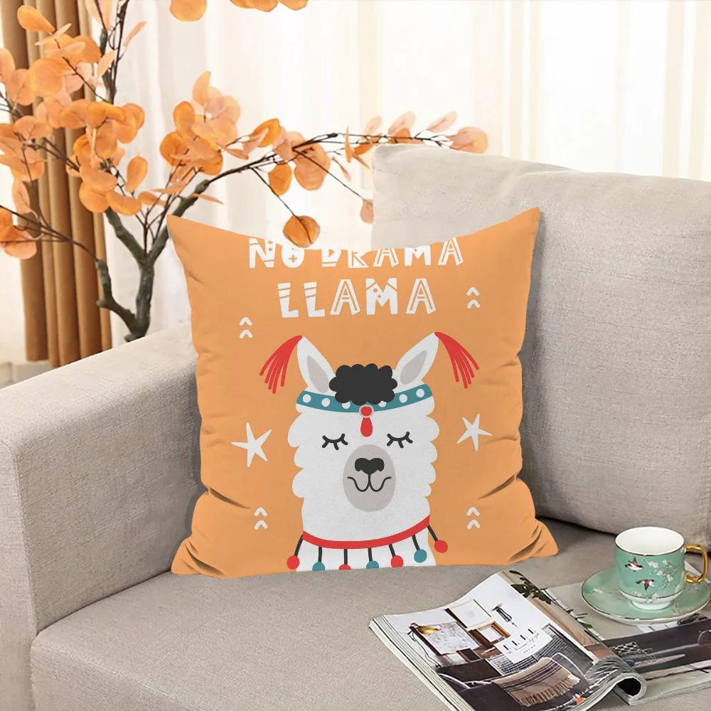 Alpaka Kissenbezug Kissenbezüge  ×  Gefüllte Kissen Dekokissen für Sofa Bezüge × Elegantes Zimmer Schlafen Heimtextilien