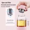 Buydeem Tea Infuser Travel Glass Mug