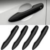 No Adhesive Snap-on Car Door Handle Cover Protector Compatible for Toyota 2018-2020 2021 2022 2023 2024 2025 2026 Camry 2019-2026 Corolla 2019-2022