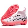 High-top football shoes men's and women's adult youth football games large size long nails broken nails training football shoes