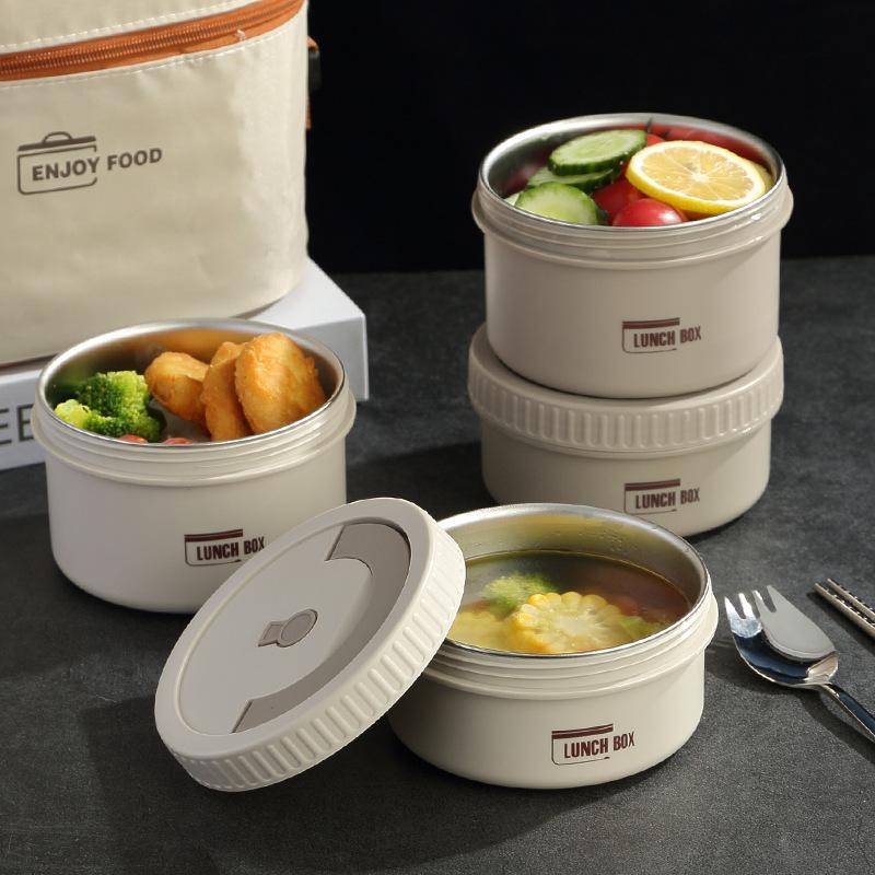 Household Insulated Lunch Box, Portable Multi-layer Office Worker, Student, Sealed Bento Box Made of 316 Stainless Steel