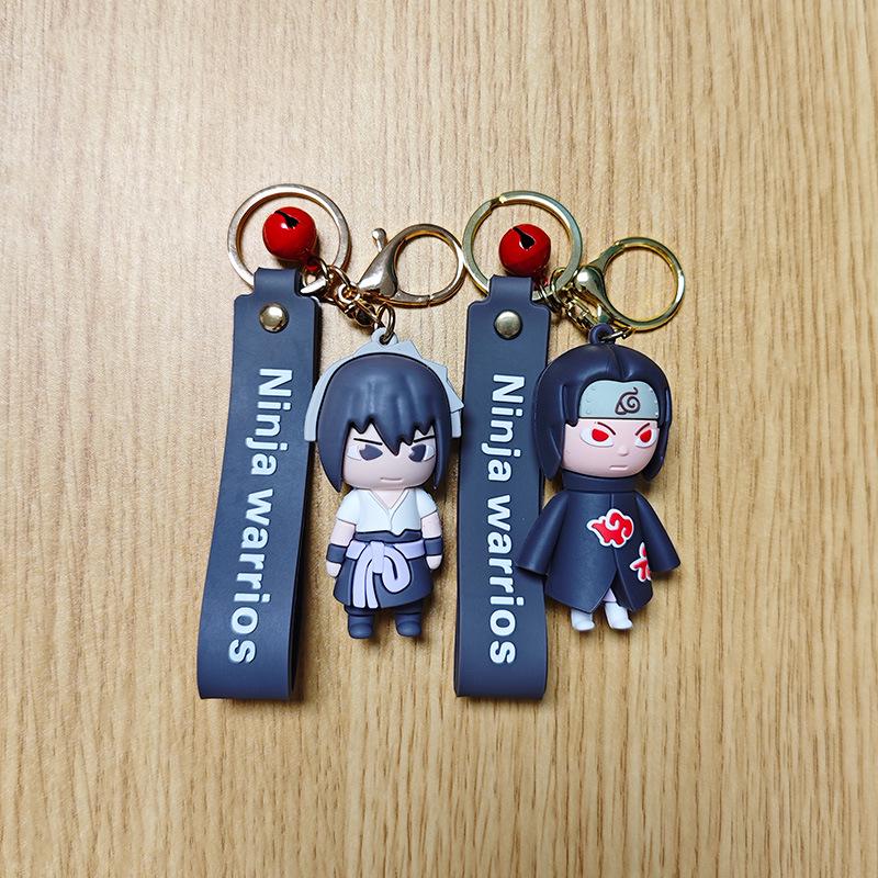 Naruto Character Keychain: Naruto, Hinata, Kakashi, Sasuke, Jiraiya Pendant Doll Keyring